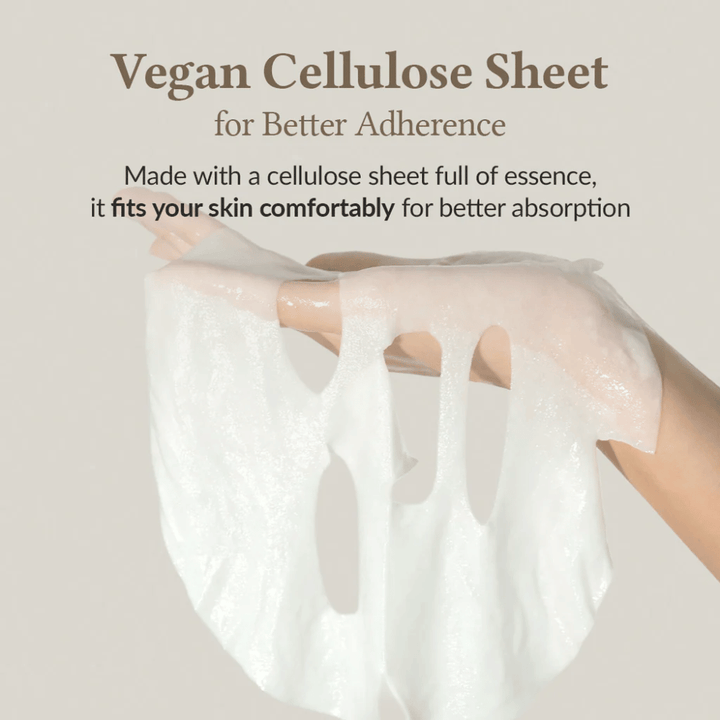 Dr. Althea 345 Relief Cream Mask vegaaninen selluloosa Sheet mask essenssillä paremman imeytymisen ja ihon mukavuuden takaamiseksi