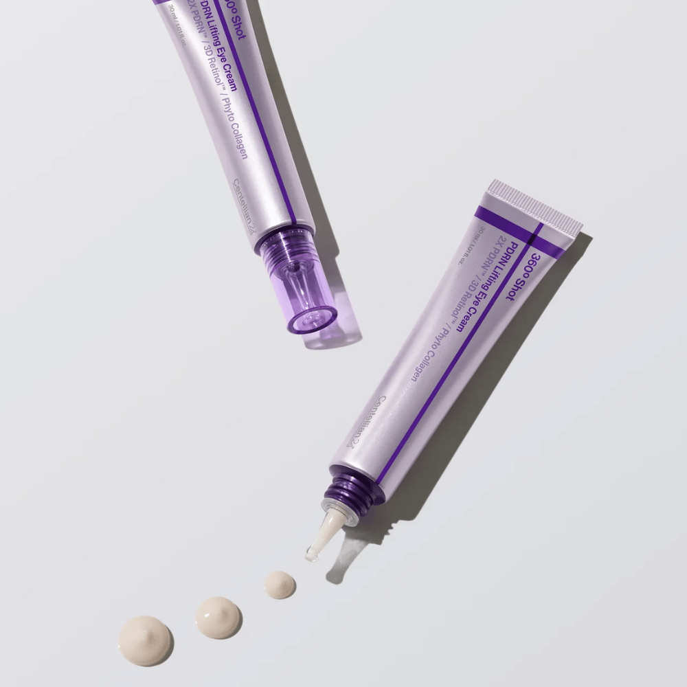 Centellian24 360º Shot PDRN Lifting Eye Cream – korealainen Silmänympärysvoide PDRN ja kollageenia, jotka auttavat kosteuttamaan silmien ympärillä olevaa ihoa ja parantamaan ihon kimmoisuutta.