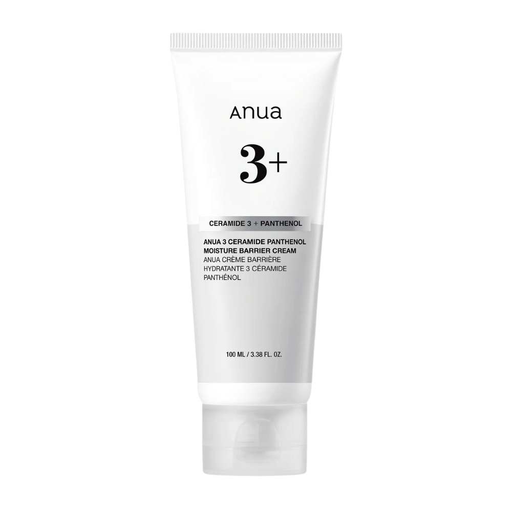 Tuotekuva Anua 3 Ceramide Panthenol Moisture Barrier Cream – pehmentävä ja kosteuttava voide, jossa on keramideja ja pantenolia.