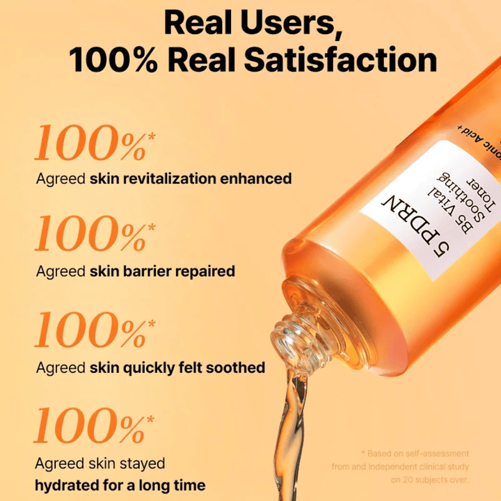 COSRX 5 PDRN B5 Vital Soothing Toner kosteuttavalla ja suojakerrosta vahvistavalla vaikutuksella herkälle iholle