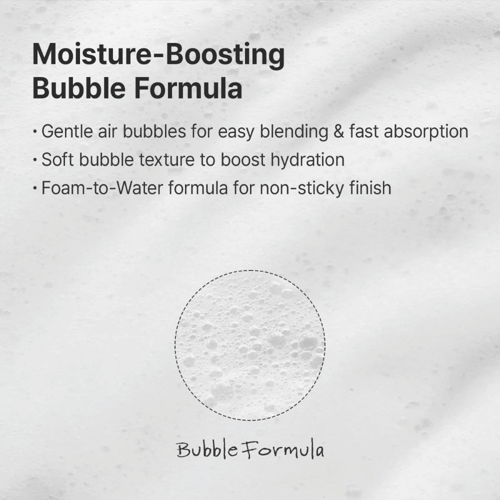 Kuva – koostumus / tekstuuri (SEO + UX)
Dr. Althea ABC Glow Whipped Serum kevyellä bubble formula -koostumuksella, joka imeytyy nopeasti ja antaa syväkosteutusta ilman tahmeaa tunnetta.