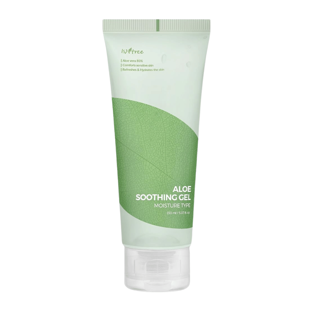Isntree Aloe Soothing Gel Moisture Type 150 ml – rauhoittava aloe vera -geeli herkälle ja kuivalle iholle