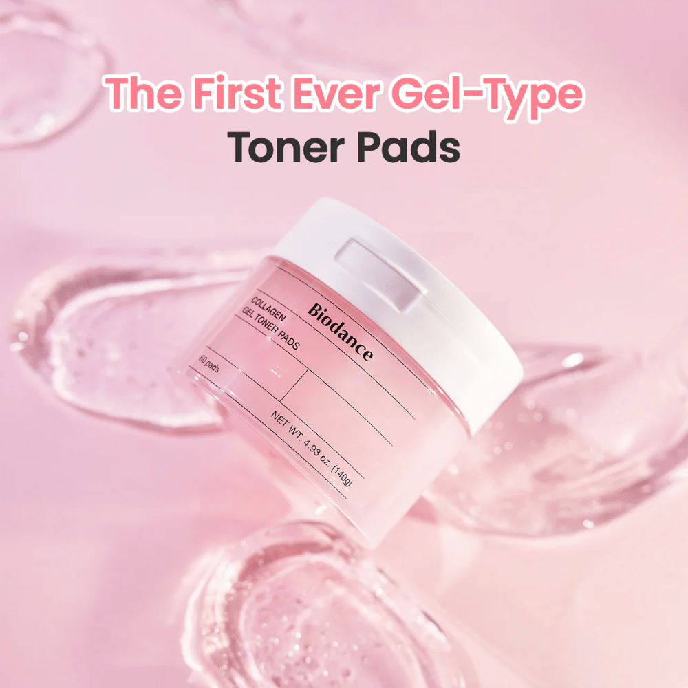 Biodance Collagen Gel Toner Pads ovat ensimmäiset geelipohjaiset kasvoveden laput, jotka kosteuttavat ja tasoittavat ihoa. Täydellinen nopeaan ja helppoon ihonhoitorutiiniin, joka antaa hehkua ja parantaa ihon rakennetta.
