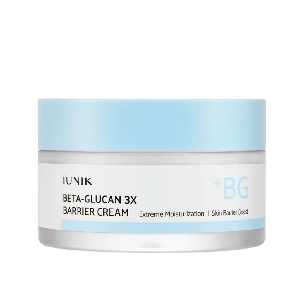 iUNIK Beta-Glucan 3X Barrier Cream kosteuttava kasvovoide beetaglukaanilla kuivalle, herkälle ja kosteusköyhälle iholle tuotekuva