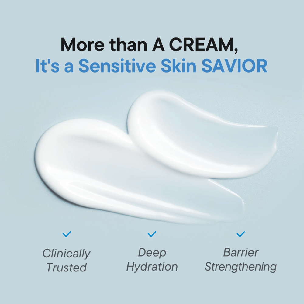 iUNIK Beta-Glucan 3X Barrier Cream kliinisesti testatulla koostumuksella intensiiviseen kosteutukseen ja ihoa suojaavan esteen vahvistavaan ihonhoitoon
