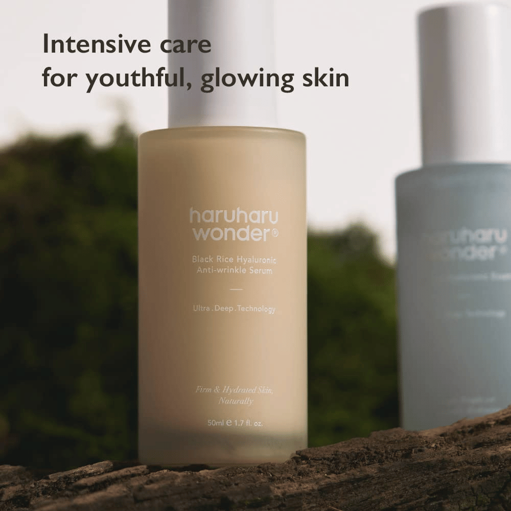 Haruharu Wonder Black Rice Hyaluronic Anti-Wrinkle Serum – intensiivistä hoitoa kosteutetulle ja hehkuvalle iholle