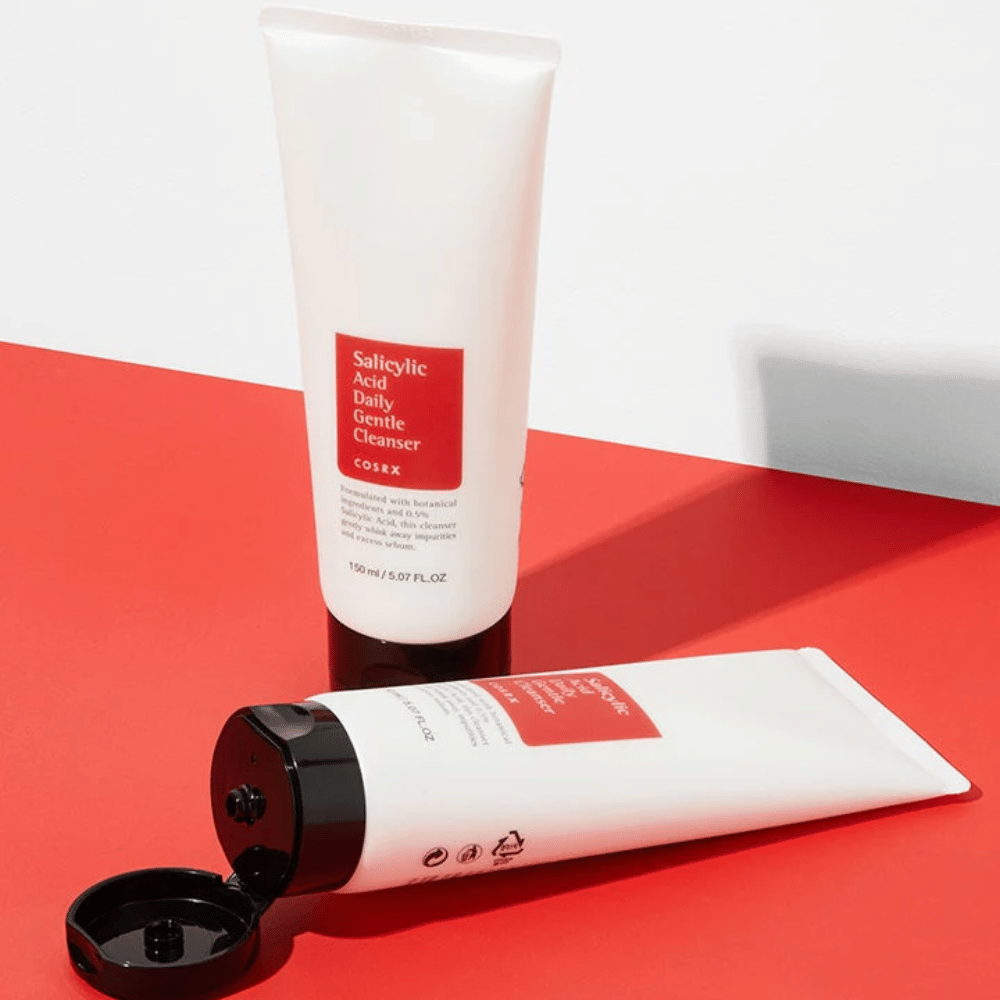 COSRX Salicylic Acid Daily Gentle Cleanser 150ml – kasvopuhdistusaine salisyylihapolla aknelle, epäpuhtaalle iholle ja päivittäiseen ihonhoitorutiiniin.
