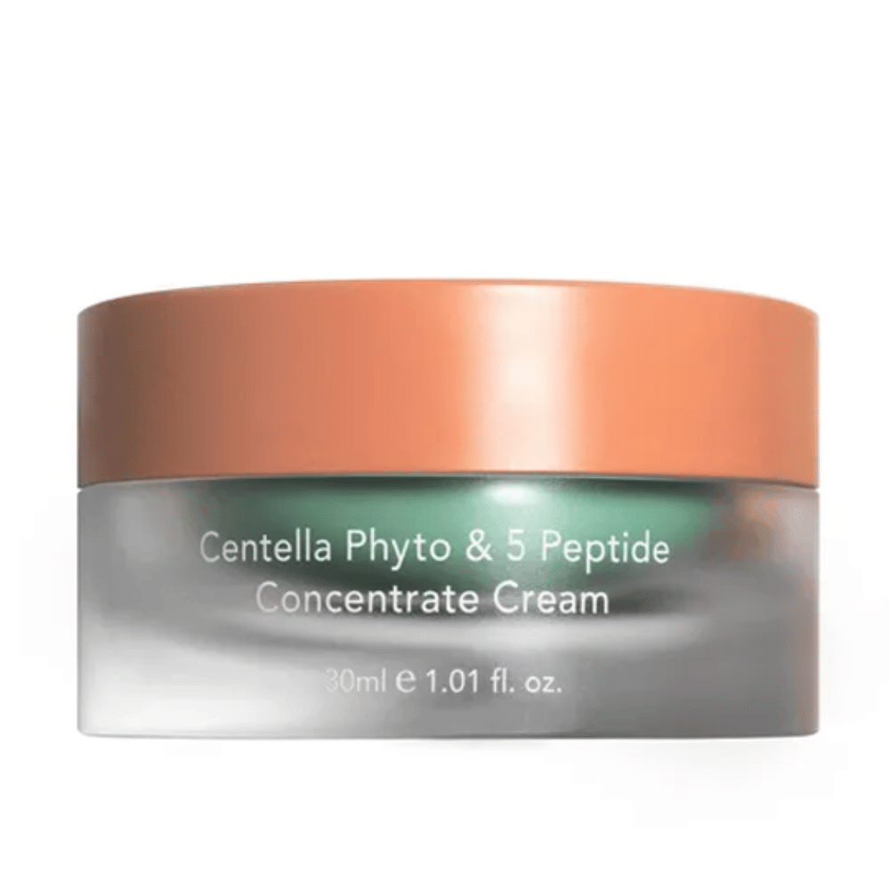Purkki, jossa on Centella Phyto & 5 Peptide Concentrate Cream, 30 ml ihovoidetta.