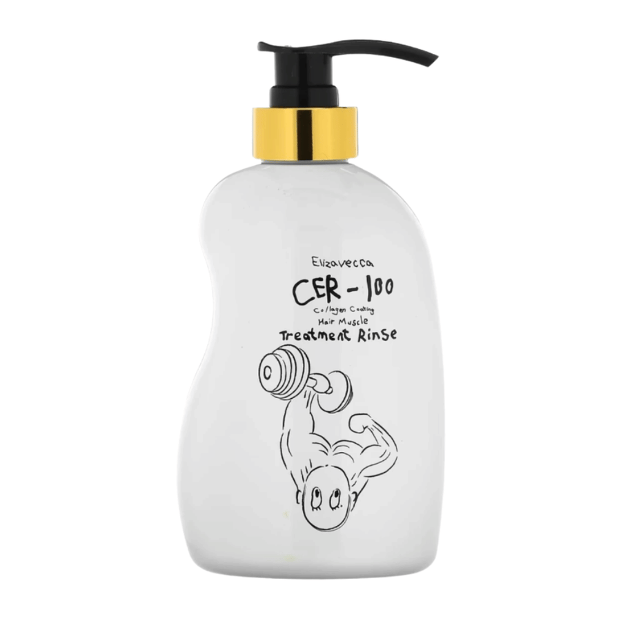 Elizavecca CER-100 Collagen Coating Hair Muscle Treatment Rinse – korealainen hoitoaine, joka vahvistaa, pehmentää ja antaa kiiltoa