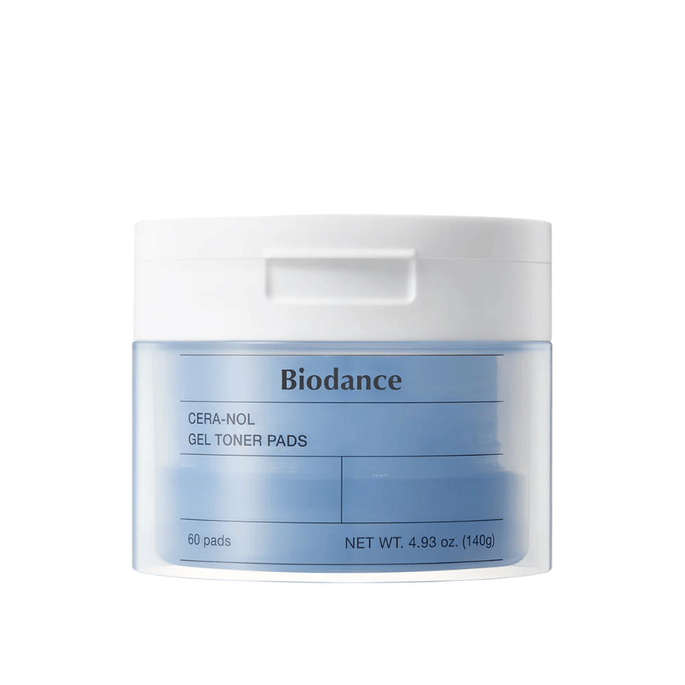 Biodance Cera-Nol Gel Toner Pads – Kosteuttava ja rauhoittava hoito yhdessä yksinkertaisessa vaiheessa.

✨ 60 tyynyä, jotka on kastettu kosteuttavaan geelivoiteeseen.
💙 Keramidit & Pantenoli vahvistavat ihon suojakerrosta ja rauhoittavat ärsytystä.
💧 Nopea kosteutus raikkaalle ja tasapainoiselle iholle.

Täydellinen herkälle iholle ja päivittäiseen käyttöön!