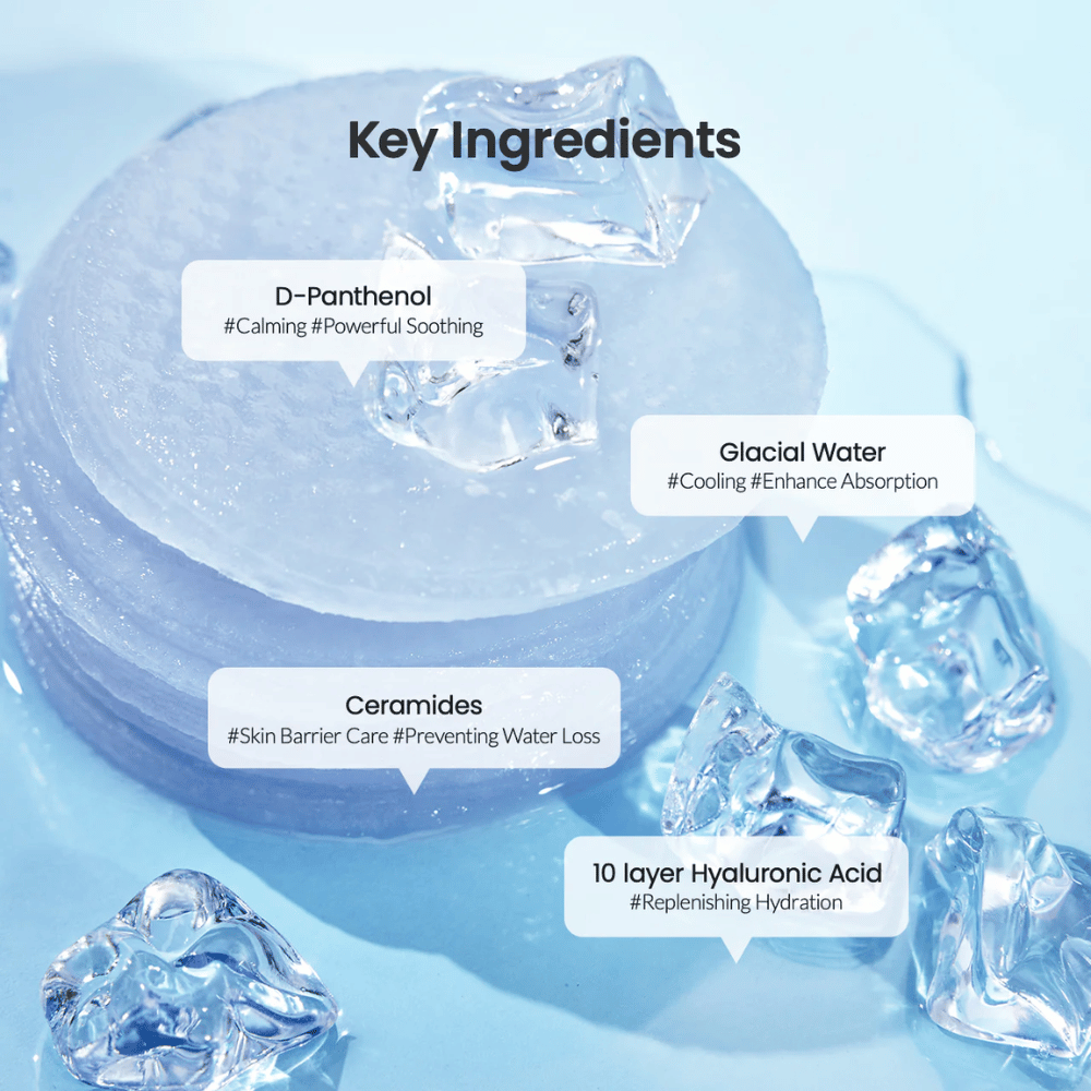 Avainainesosat Biodance Cera-Nol Gel Toner Pads

❄️ Jäävesi – Viilentävä vaikutus, joka parantaa imeytymistä.
💧 10-kerroksinen hyaluronihappo – Syväkosteuttava vaikutus.
🌿 D-Pantenoli – Tehokas rauhoittava ja vahvistava vaikutus iholle.
🛡️ Keramidit – Suojaavat ihon suojakerrosta ja estävät kosteuden menetystä.

Täydellinen viilentävään ja kosteuttavaan boostiin!