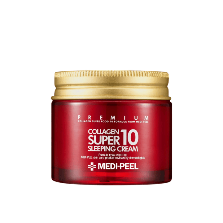 MEDI-PEEL Collagen Super 10 Sleeping Cream – korealainen sleeping cream kollageenilla kuivalle, kypsälle ja väsyneelle iholle.