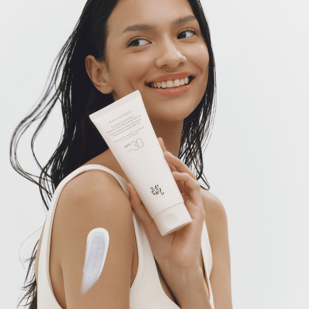 Beauty of Joseon Comfort Protection Mineral Body Sun Lotion SPF30 vartalon aurinkosuojaksi