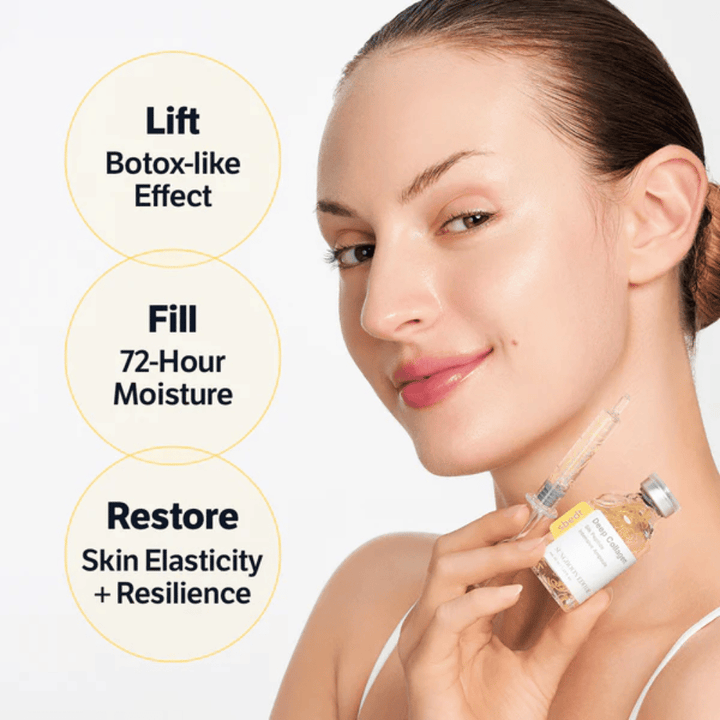 SUNGBOON EDITOR Deep Collagen Silk Peptide Intensive Ampoule – anti-age seerumi peptideillä, jotka auttavat antamaan kiinteämmän ihon, parantamaan kimmoisuutta ja kosteuttamaan jopa 72 tuntia.