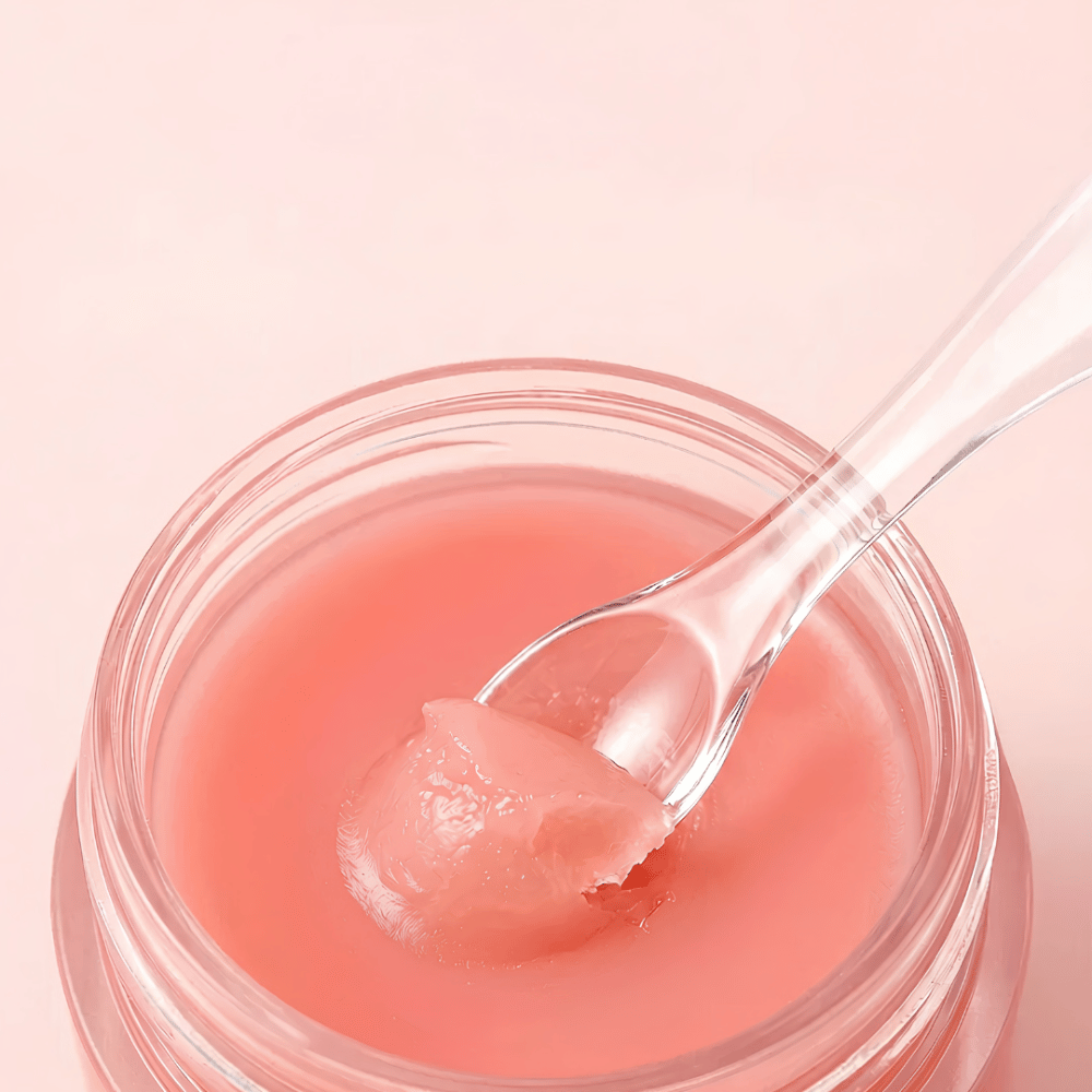 Heimish Ever Glow All Night Lip Mask pehmeällä geelimäisellä koostumuksella ja applikaattorilla