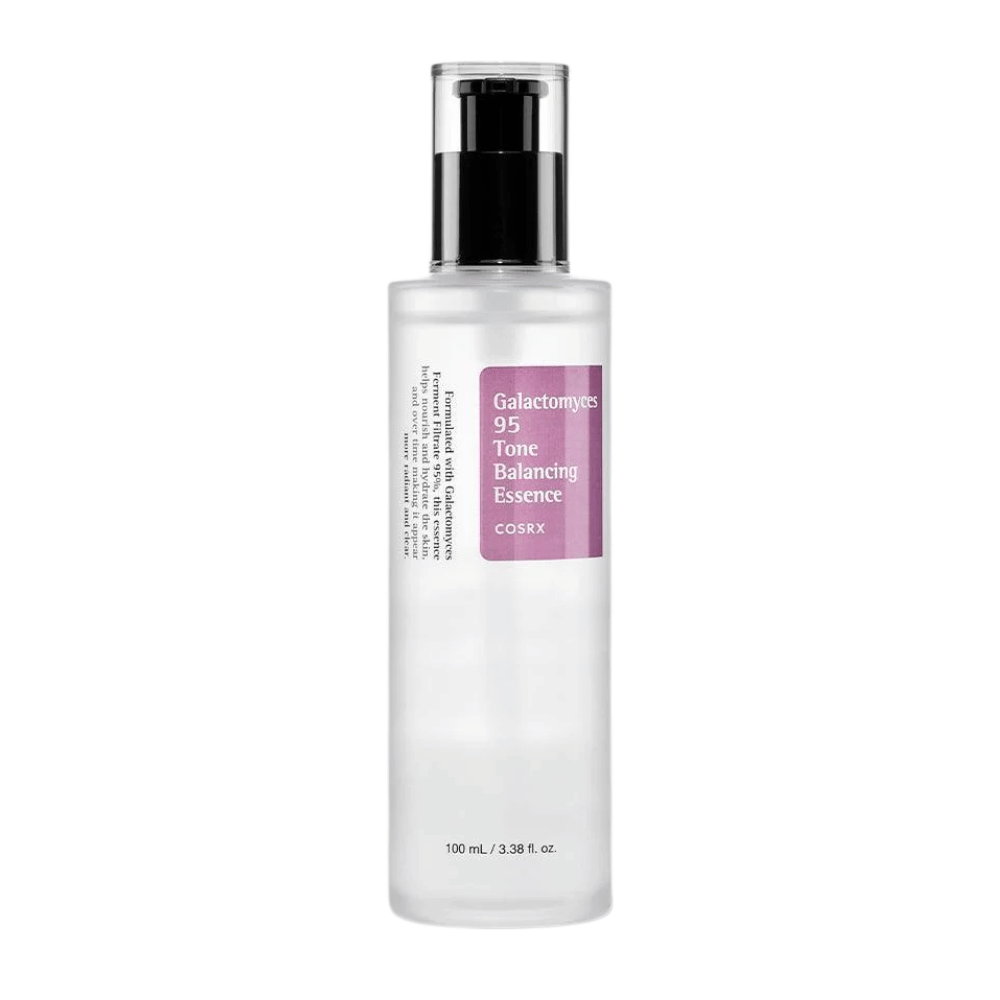 Tuotekuva COSRX Galactomyces 95 Tone Balancing Essence 100 ml. Kevyt essence, joka kosteuttaa, pehmentää ja parantaa ihon kirkkautta.