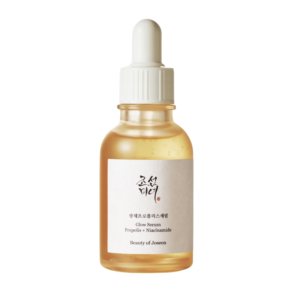 Beauty of Joseon Glow Serum Propolis + Niacinamide pipettipullossa – korealainen seerumi, joka antaa hehkua, tasoittaa ihon sävyä ja vahvistaa ihon suojakerrosta.