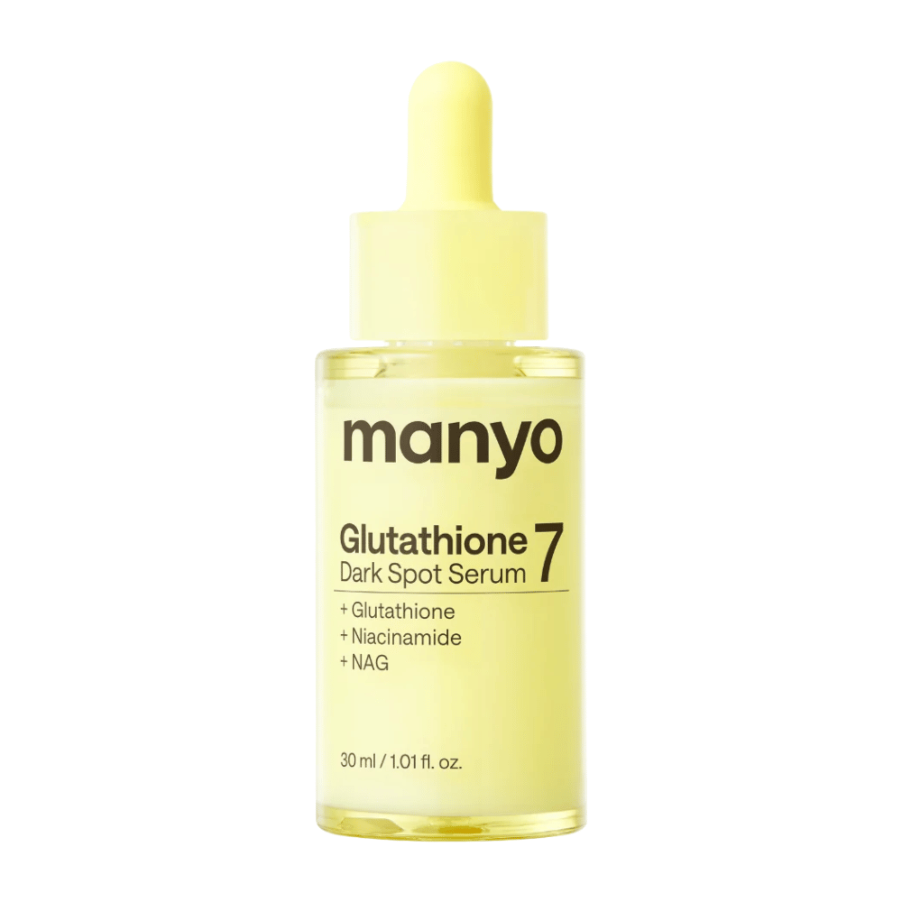 Ma:nyo Glutathione 7 Dark Spot Serum heleyttävä seerumi glutathionin, niasiiniamidin ja NAG:n kanssa tasaisemman ihonsävyn saavuttamiseksi