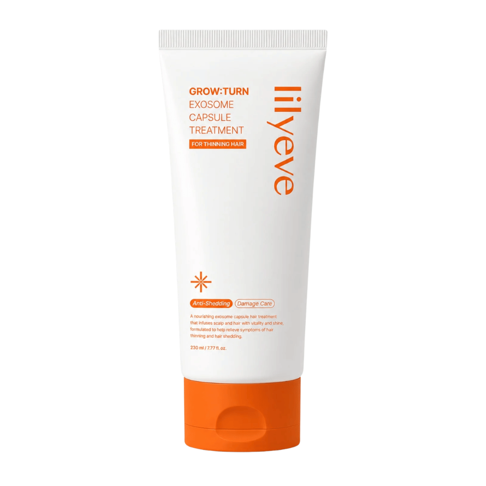 LILYEVE Grow:Turn Exosome Capsule Treatment 230 ml – hoitava käsittely ohuille, vaurioituneille ja heikentyneille hiuksille.