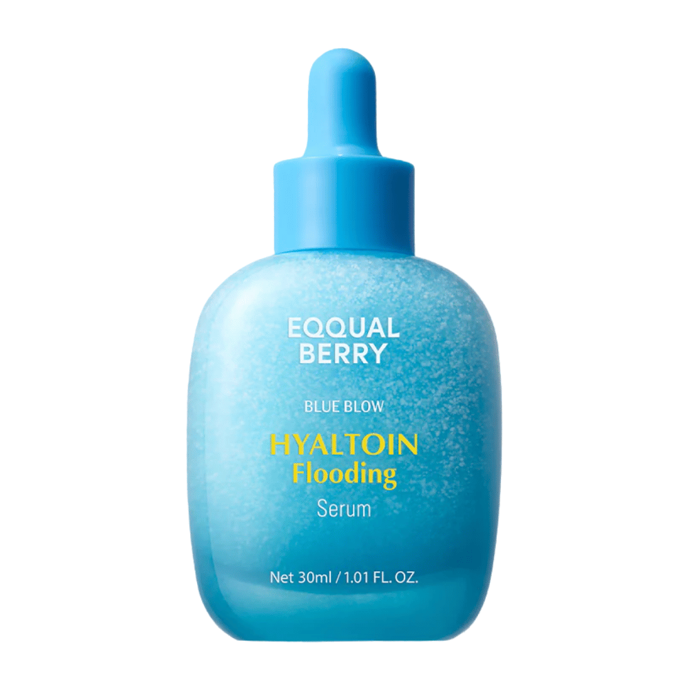 EQUAL BERRY Blue Blow Hyaltoin Flooding Serum 30 ml – tuotekuva kosteuttavaan K-beauty seerumi kuivalle iholle