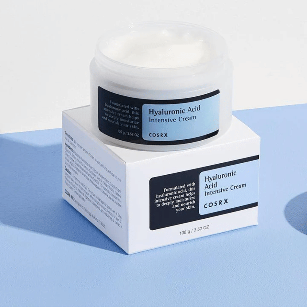 Avoin COSRX Hyaluronic Acid Intensive Cream – kosteuttava kasvovoide hyaluronihapolla kuivalle ja kosteusköyhälle iholle