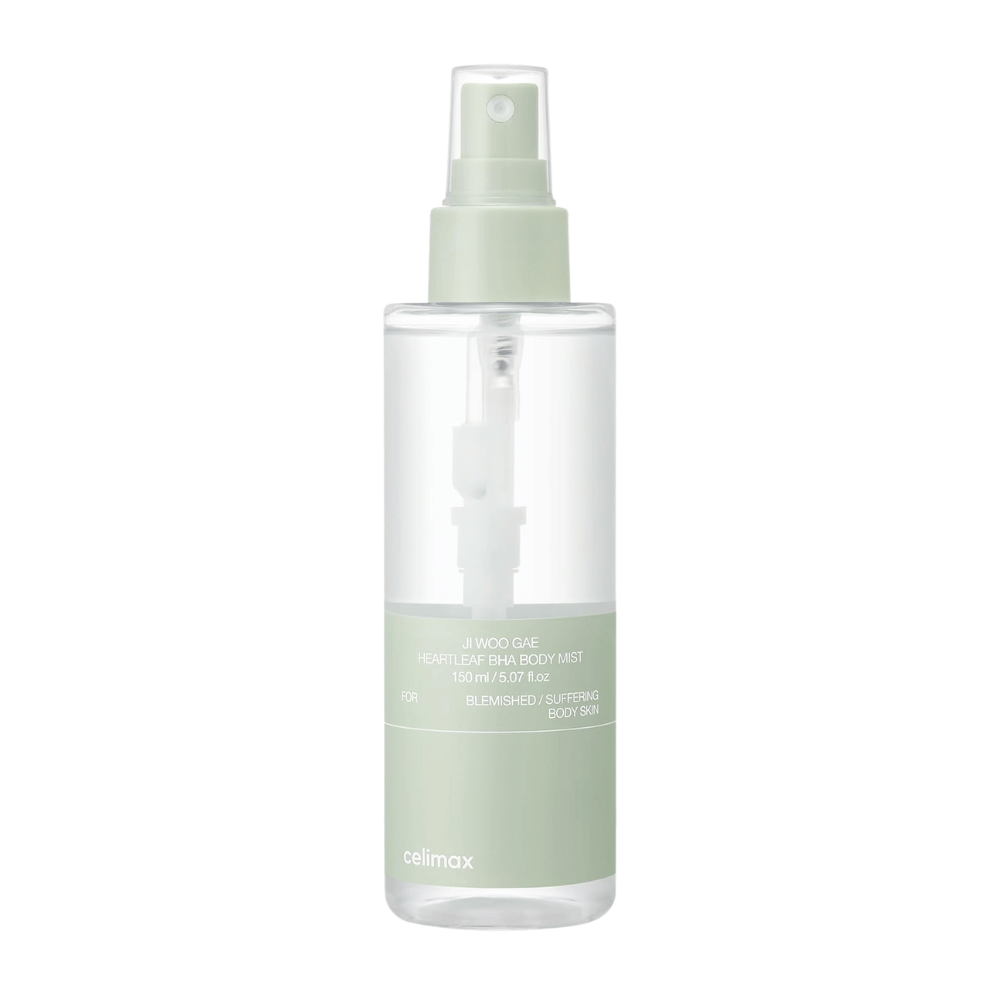 1. celimax Ji Woo Gae Heartleaf BHA Body Mist 150 ml – kuoriva vartalosuihke