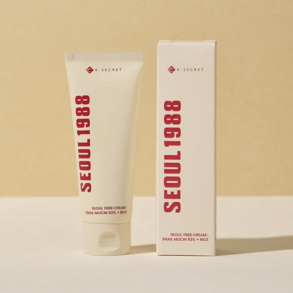 Tuotekuva pakkauksella SEOUL 1988 Cream : Snail Mucin 93% + Rice 100ml:lle