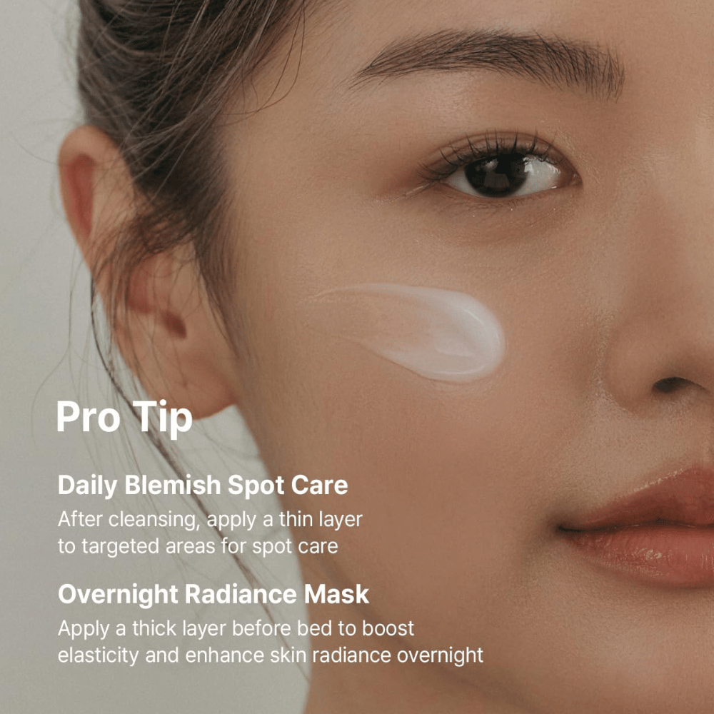 Dr. Althea Melaclear Cream käytetään paikallishoitona ja yönaamiona