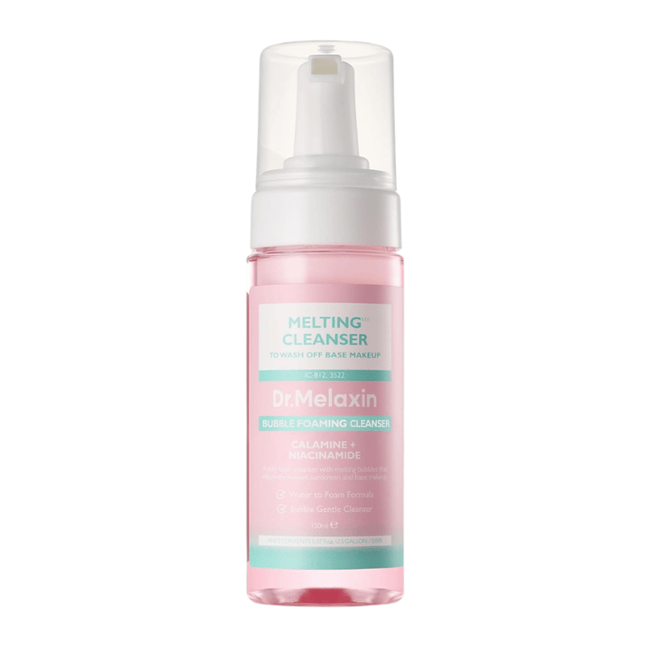 Tuotekuva Dr. Melaxin Melting Cleanser bubble foaming cleanserista hellävaraiseen meikinpoistoon