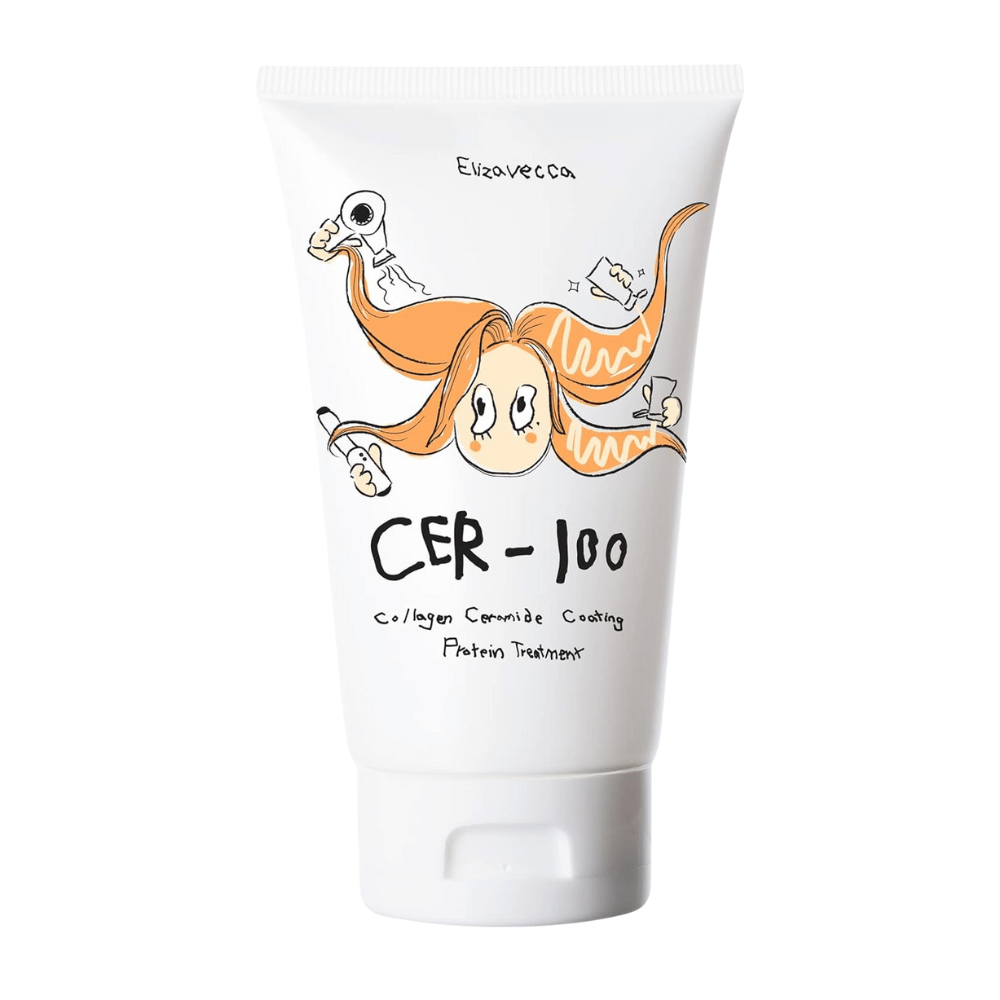 Elizavecca Milky Piggy CER-100 Collagen Ceramide Coating Protein Treatment – korealainen hiusnaamio korjatuille, pehmeille ja vahvoille hiuksille
