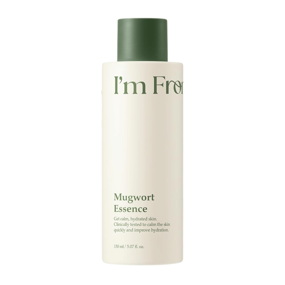 I'm From Mugwort Essence 160 ml, jossa on marunauutetta, joka rauhoittaa herkkää ihoa, kosteuttaa intensiivisesti ja vahvistaa ihon luonnollista suojakerrosta.