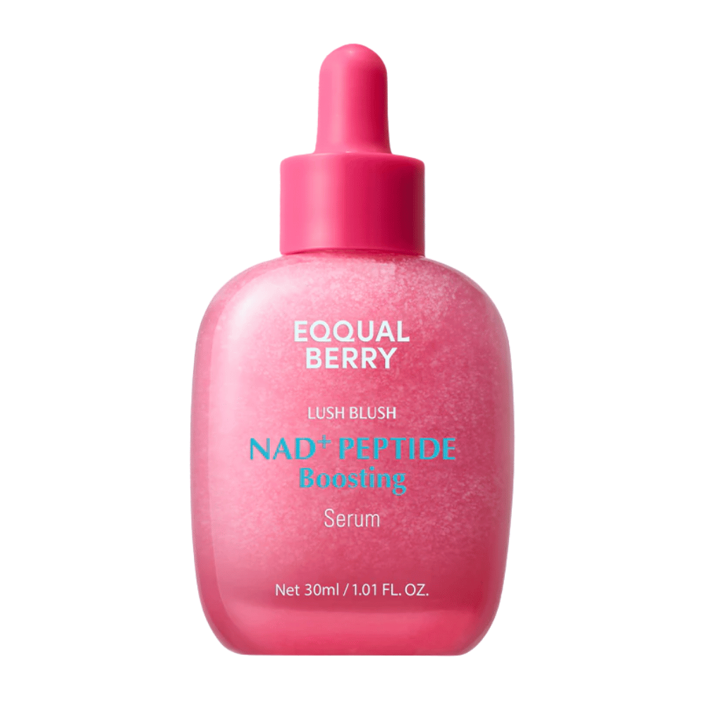 EqualBerry Lush Blush NAD+ Peptide Boosting Serum 30 ml – anti-age seerumi NAD+:lla ja peptideillä kiinteyden ja hehkun saamiseksi