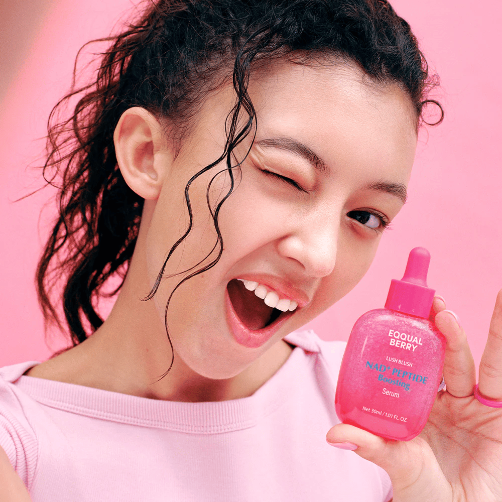 EqualBerry NAD+ Peptide Boosting Serum – hehkua antava peptidiseerumi 30 ml, joka parantaa ihon elastisuutta ja hehkua