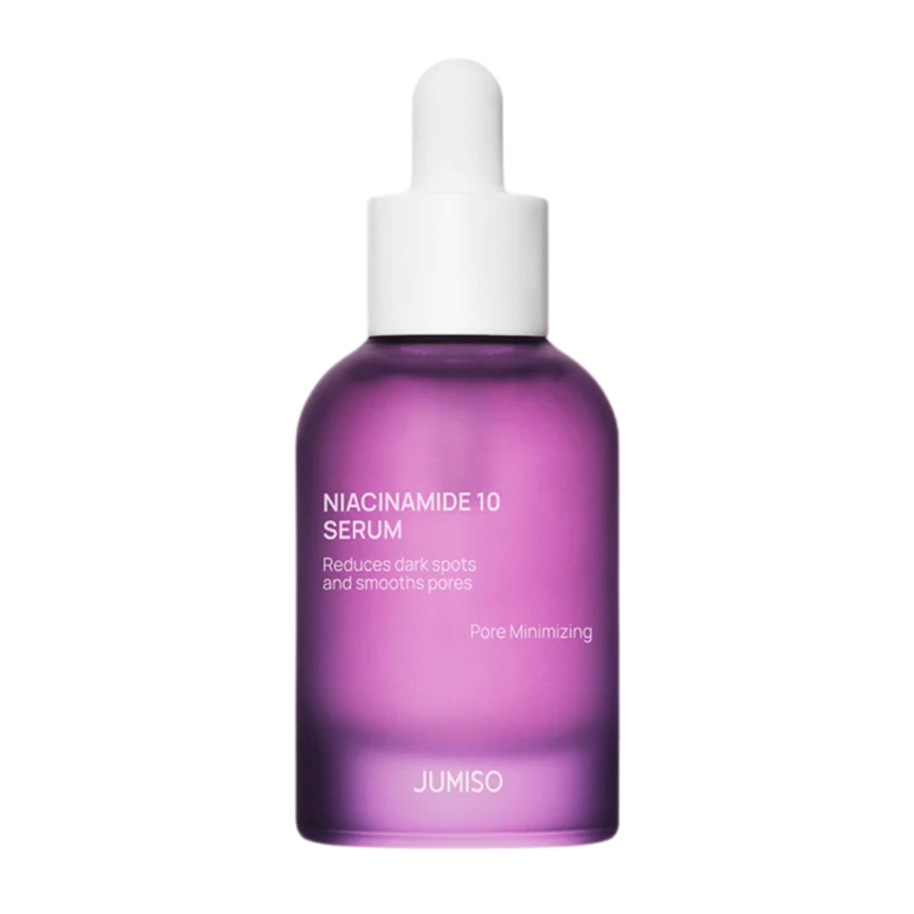 Tuotekuva Jumiso Niacinamide 10 Serum 30 ml. Kliinisesti testattu seerumi, joka tasoittaa ihonsävyä ja ehkäisee epäpuhtauksia.