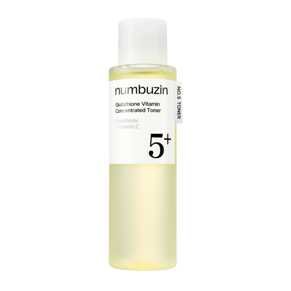 Numbuzin No.5+ Glutathione Vitamin Boosting Essential Toner tasaisempaan ihonsävyyn ja lisää hehkua