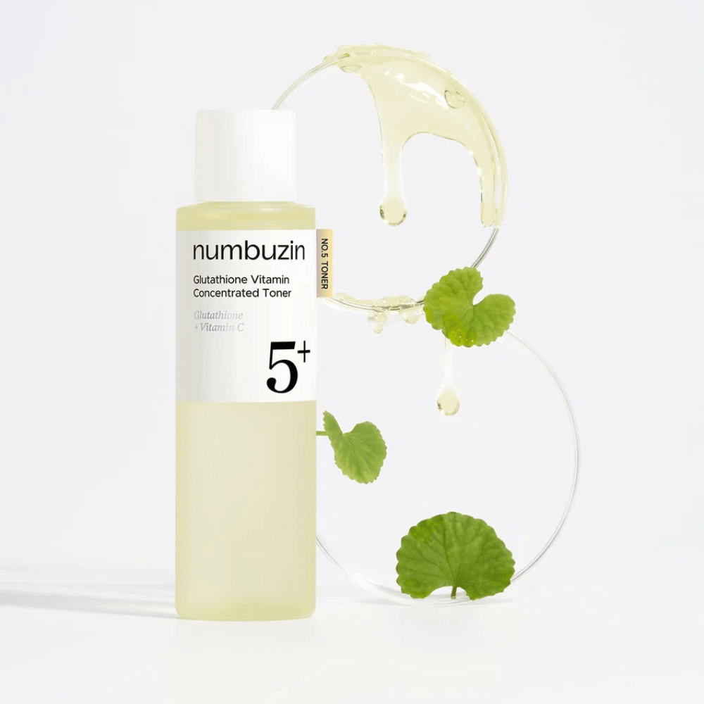 Numbuzin No.5+ Glutathione Vitamin Boosting Essential Toner glutationilla ja C-vitamiinilla kirkkaamman ihon puolesta