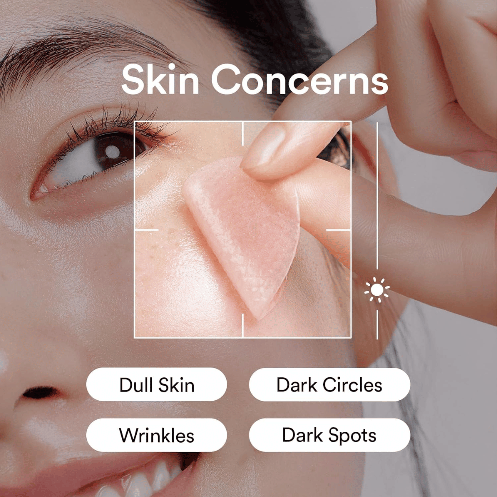 Abib PDRN Retinal Eye Patch Glow Jelly, joka vähentää tummia silmänalusia, ryppyjä ja pigmenttihäiriö, samalla kun iho saa lisää hehkua ja tasaisemman sävyn.