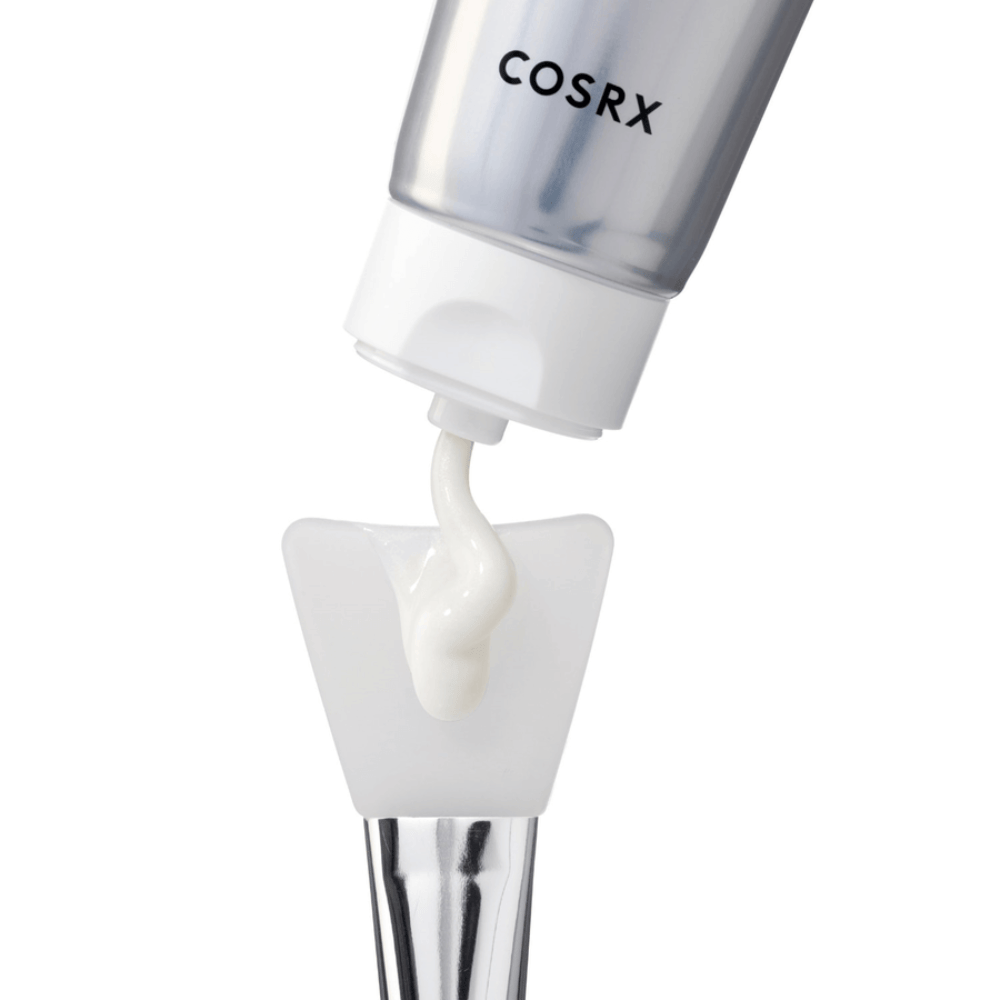 COSRX PDRN EXOSOME Skinplaning Glaze Mask kermaisella koostumuksella, joka antaa hehkua, kosteuttaa ihoa ja parantaa ihon rakennetta.
