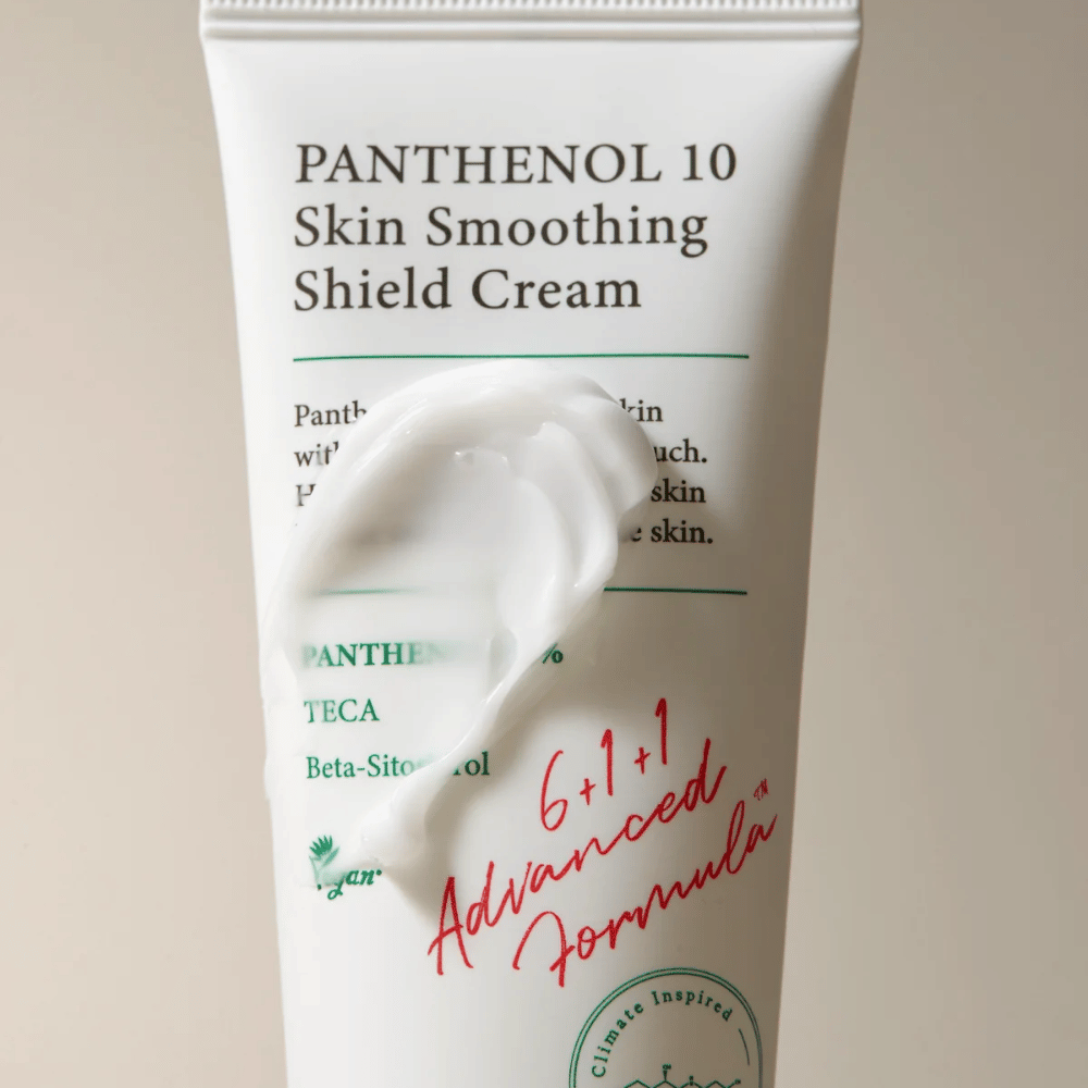 AXIS-Y Panthenol 10 Skin Smoothing Shield Cream kermaisen koostumuksen kanssa