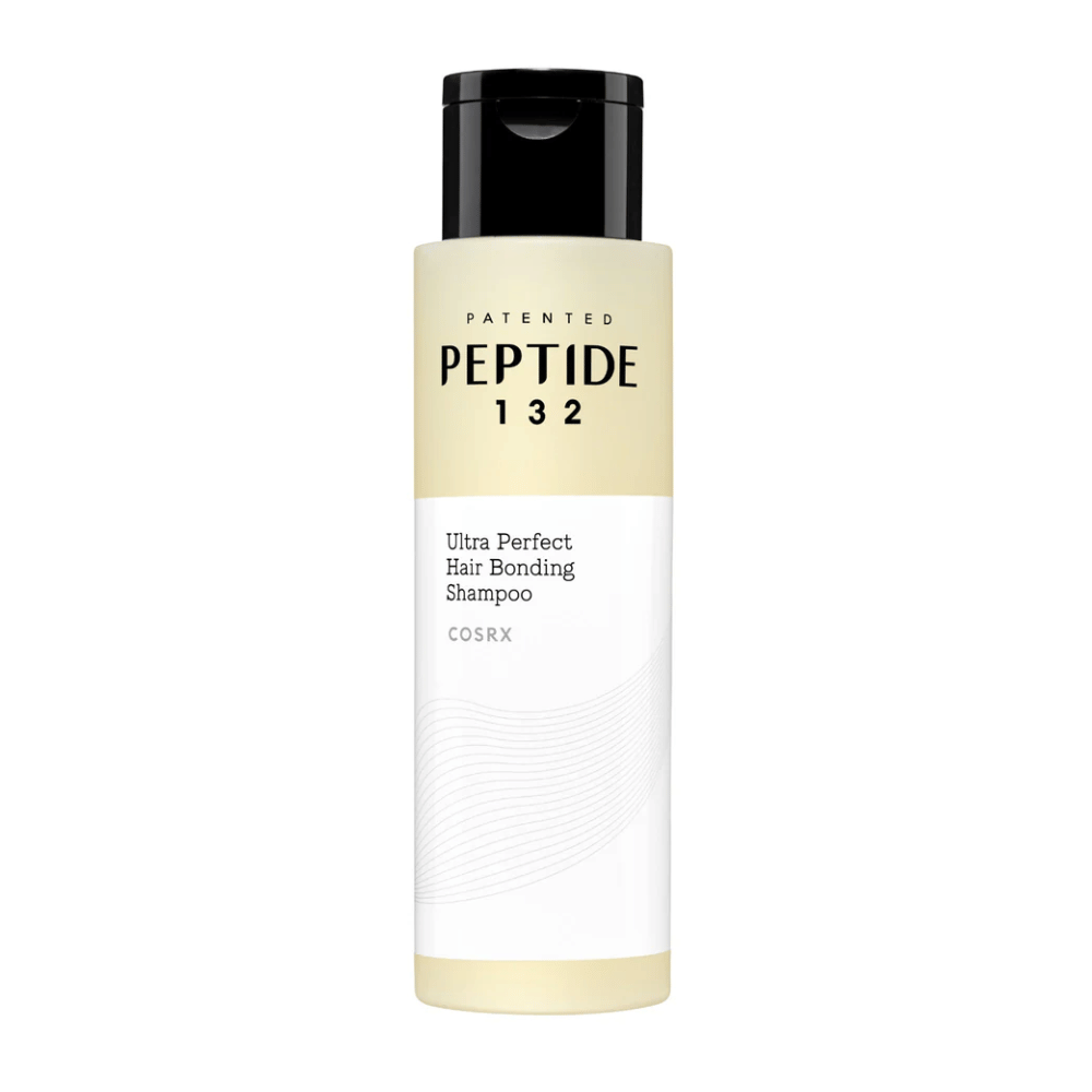Produktbild av COSRX Peptide 132 Ultra Perfect Hair Bonding Shampoo – vahvistava ja korjaava shampoo peptideillä pehmeille ja kiiltäville hiuksille.