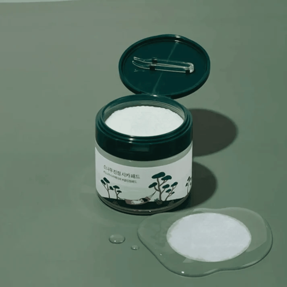 ROUND LAB Pine Calming Cica Pad – korealaiset hoitotyynyt rauhoittavaan ihonhoitoon
