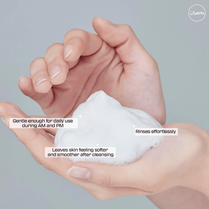 Jumiso Pore Purifying Salicylic Acid Foaming Cleanser – mieto, matalan pH:n kasvojen puhdistusaine salisyylihapolla, joka puhdistaa huokoset ja sopii päivittäiseen käyttöön aamulla ja illalla