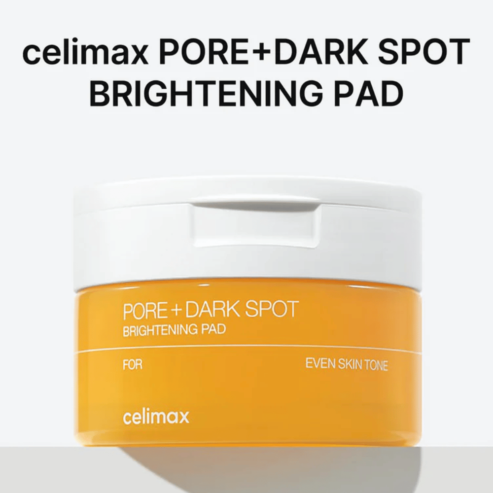 Celimax Pore + Dark Spot Brightening Pad – ihonhoitotyynyt, jotka vähentävät tummia läiskiä, puhdistavat huokosia ja tasoittavat ihon sävyä.
