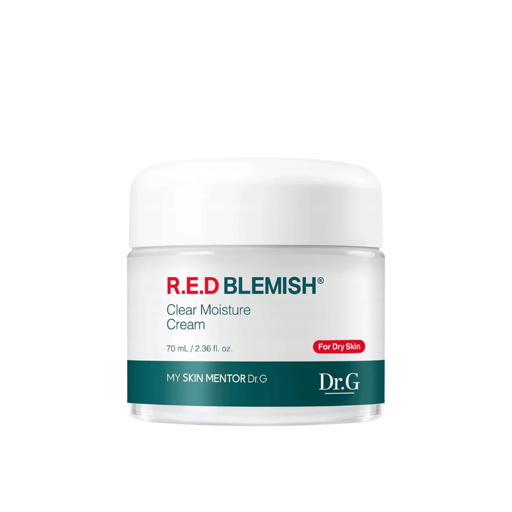 Dr.G R.E.D Blemish Clear Moisture Cream – kosteuttava kasvovoide 70 ml purkissa.