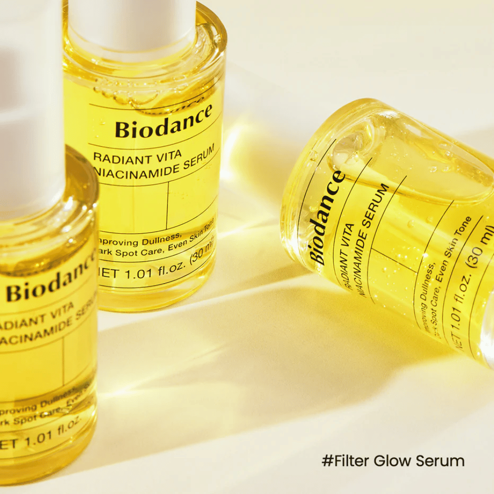Biodance Radiant Vita Niacinamide Serum 30 ml – heleyttävä seerumi niasiiniamidilla hehkulle ja tasaiselle ihon sävylle