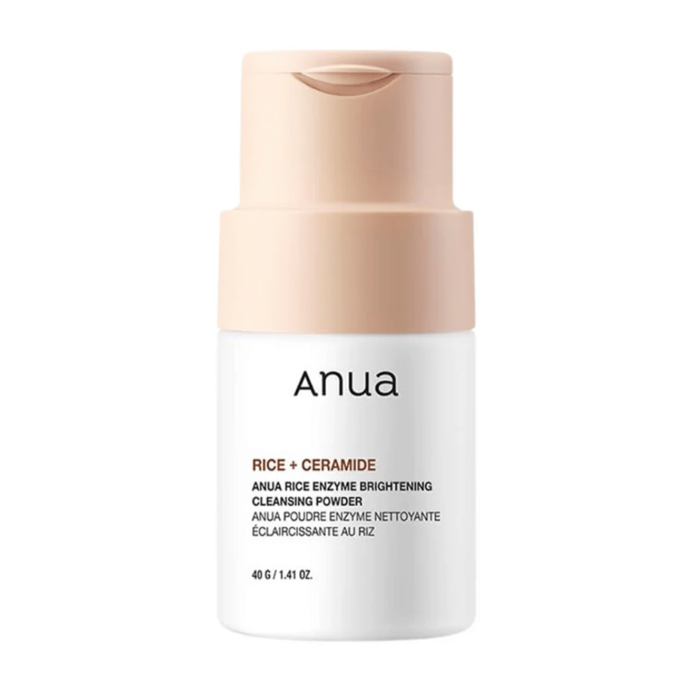 Anua Rice Enzyme Brightening Cleansing Powder on puhdistustuote, joka yhdistää riisiä ja keramideja tarjoten hellävaraista kuorintaa ja hehkua. Se luo runsaan vaahdon, joka poistaa tehokkaasti likaa ja kuolleita ihosoluja, tuloksena puhdas ja säteilevä iho. Sen pH-tasapainoinen koostumus sopii kaikille ihotyypeille, mukaan lukien herkkä iho.