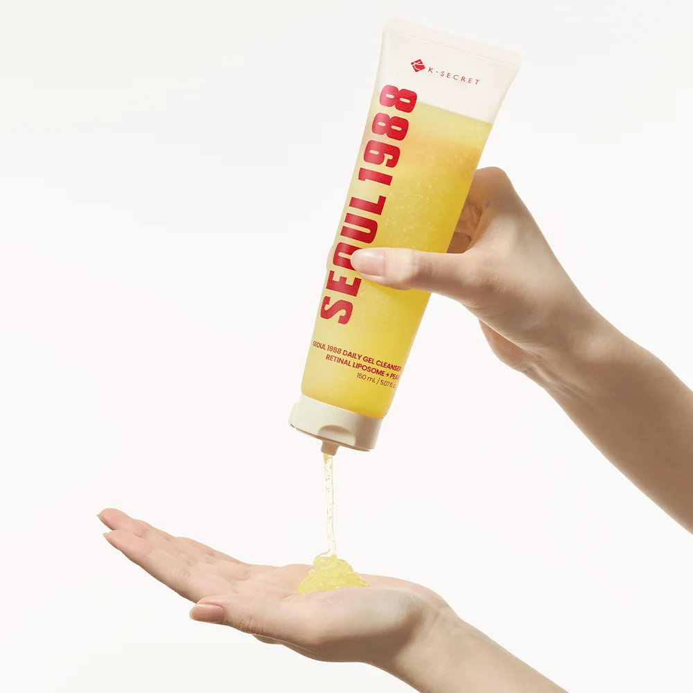 K-SECRET SEOUL 1988 Daily Gel Cleanser – geelipuhdistusaine retinal liposomella ja päärynäuutteella
