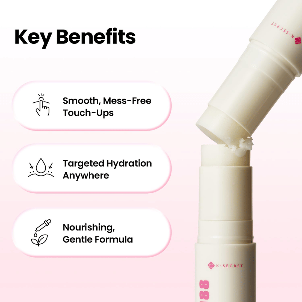 K-SECRET SEOUL 1988 Multi Balm Collagen Complex 7 + Plum – hoitava balm-puikko kuivan ihon kohdennettuun kosteutukseen.