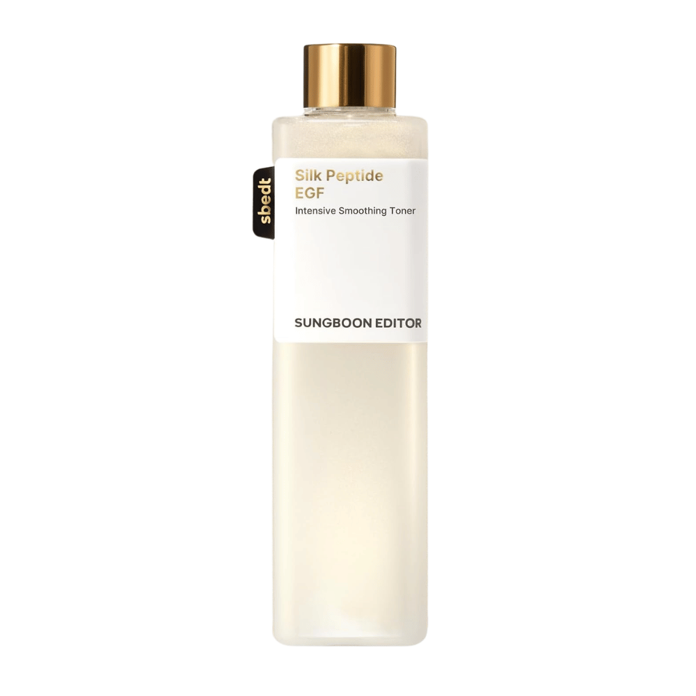 1. SUNGBOON EDITOR Silk Peptide EGF Intensive Smoothing Toner – kasvoveden tuotekuva
