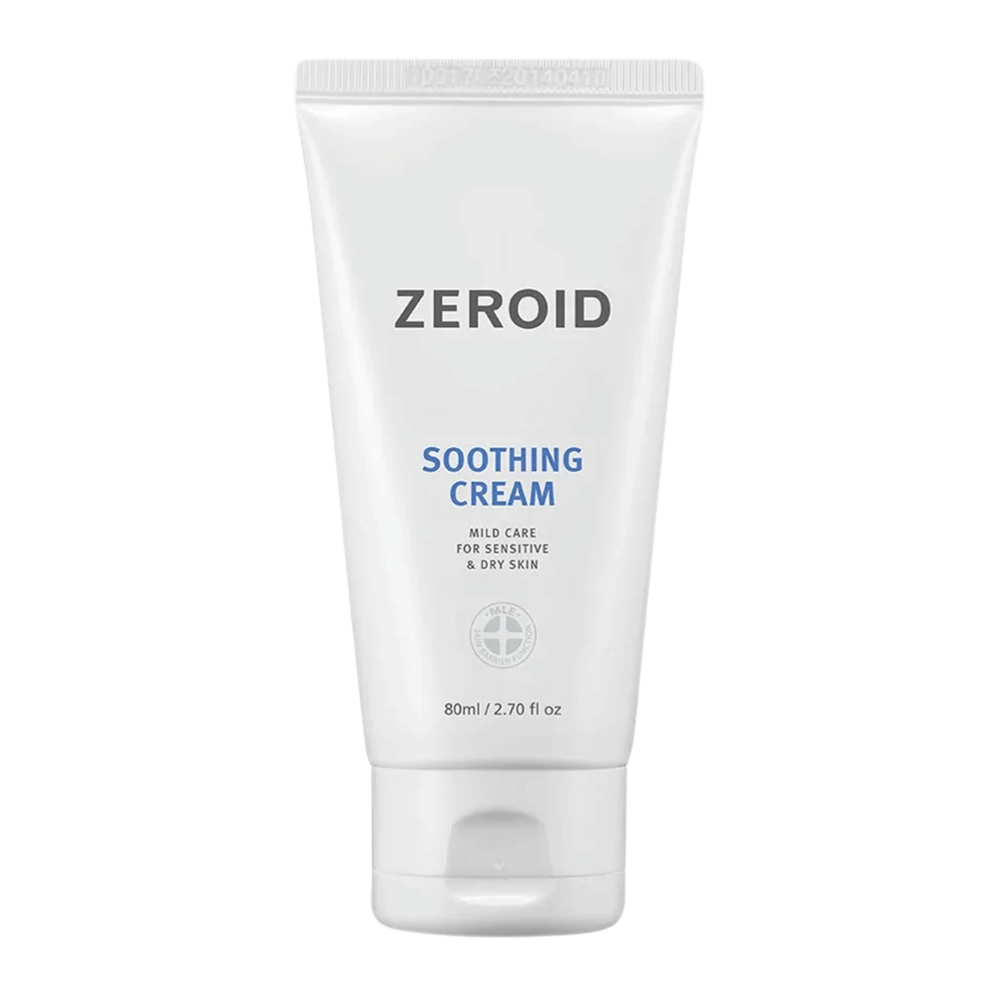 ZEROID Soothing Cream 80 ml kosteuttava kasvovoide, joka rauhoittaa ja vahvistaa ihon suojamuuria